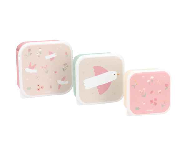 3 Cajas Almuerzo Blossom Birds