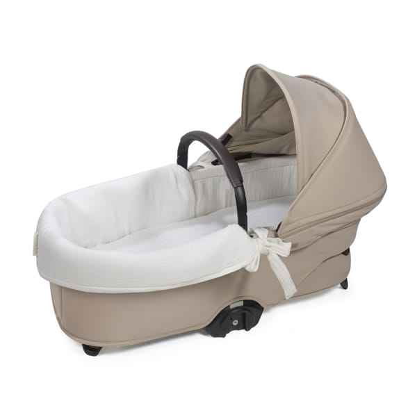 Cubre Cuco Dual +Sábana Ajustable Cuco Little Bloom Blanco
