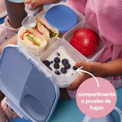 Fiambrera infantil mediana   mini lunchbox - flamingo fizz