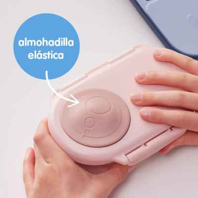 Fiambrera infantil pequeña   snackbox - flamingo fizz