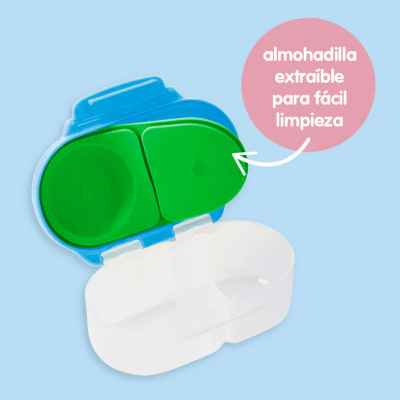 Fiambrera infantil pequeña   snackbox - flamingo fizz