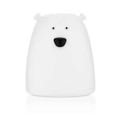 Lámpara de Silicona Oso Blanco Pequeña