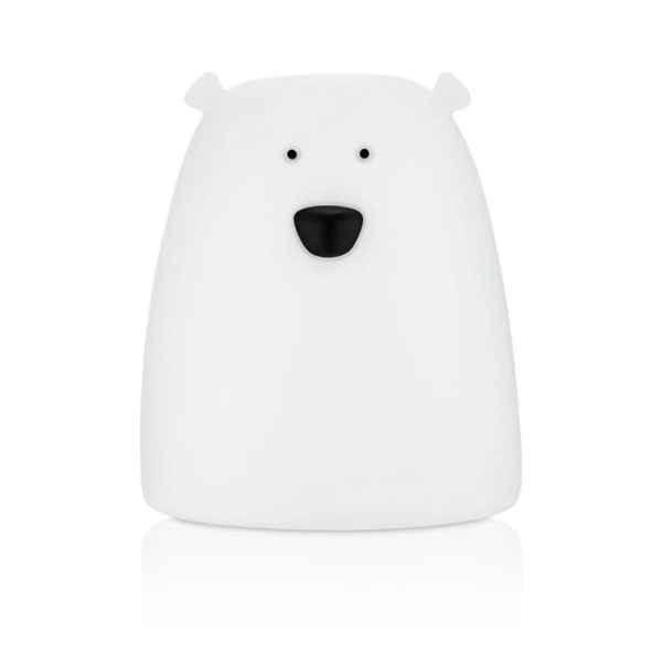 Lámpara de Silicona Oso Blanco Pequeña