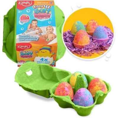 Bomba De Baño Huevos De Pascua 4 Unidades