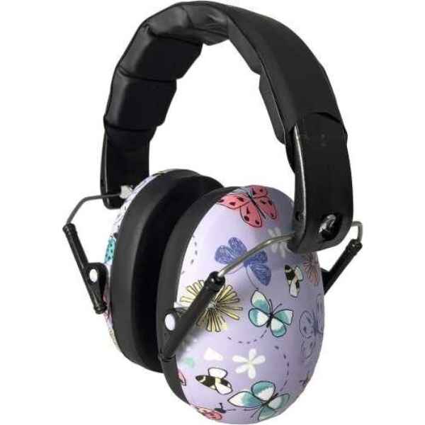 Cascos Banz Anti Ruido Mariposas Kidz +3