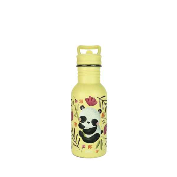 Botella de acero inoxidable de 500 ml - Gnummy el Panda