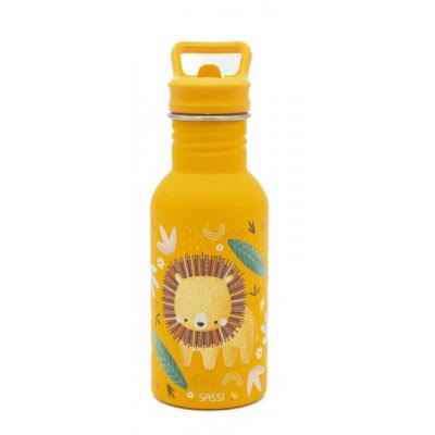 Botella de acero inoxidable de 500 ml - Chompy El León