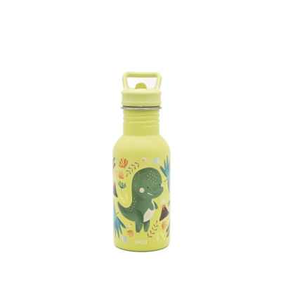 Botella de acero inoxidable de 500 ml - Cracky El Dinosaurio