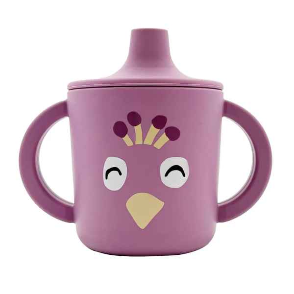 Silicona taza para beber - Mrs. Peacock
