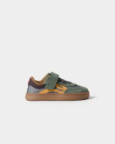 Lejan One Nylon Kids Grey/Yellow