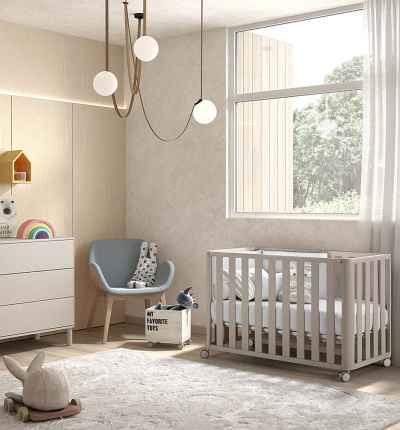 Minicuna DOCO Sleeping 90x50 Beige Sin Colchón