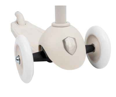 Patinete Banwood Eco Scooter + Cesta Pin & Ride Faded Ivory+ Pines Flores