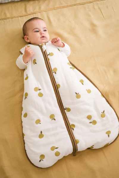 Saco de dormir bebé - Muselina de bambú - Apples - TOG 2.5 NewBorn