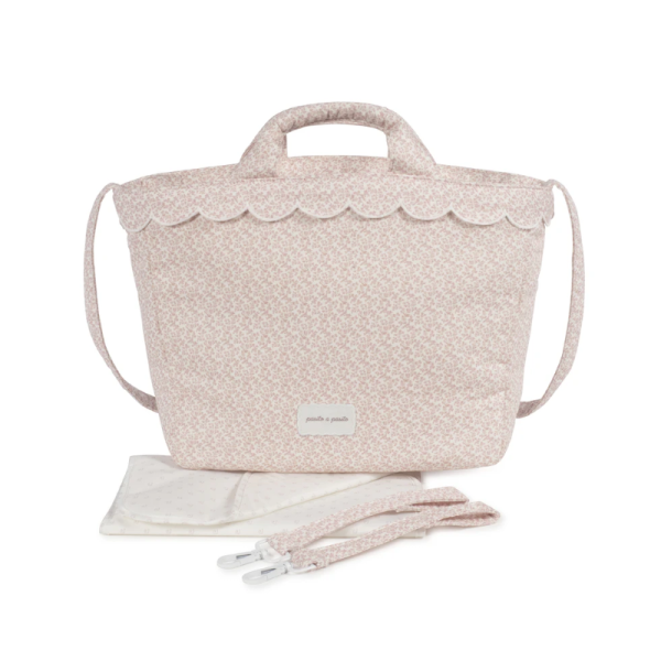 Bolso Canastilla Maison Tender Flores