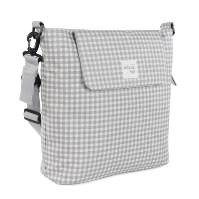Bolsa Canastilla I Love Vichy Gris