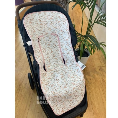 Colchoneta Silla Universal Conejitos Rosa de Rosy Fuentes