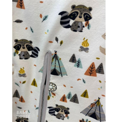 Colchoneta Silla Estrecha Mapache Gris de Rosy Fuentes
