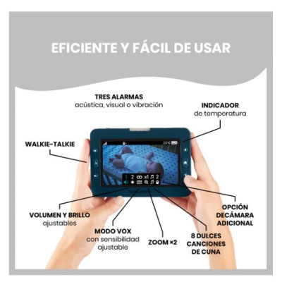 Vigilabebés de Video Motorizado YOO-Master(+)