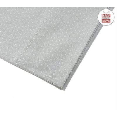 Sabana Cuna 3 Pcs (Cuna 60) 100x165x1 Cm Sky Gris