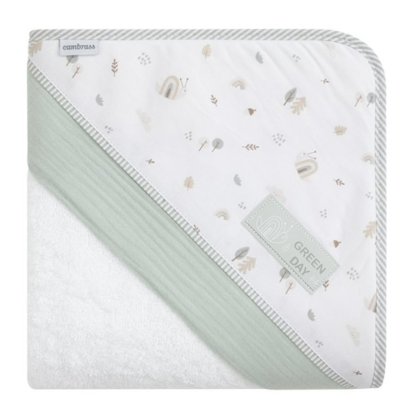 Capa De Baño Delantal 100x100x1 Cm Greeny Verde