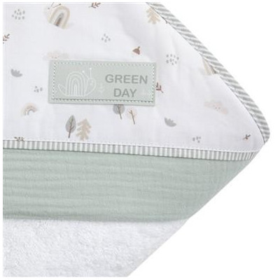 Capa De Baño Delantal 100x100x1 Cm Greeny Verde
