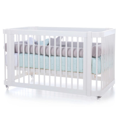 Minicuna, cuna y cama todo en uno (4en1) CREA TRE Blanca de Alondra