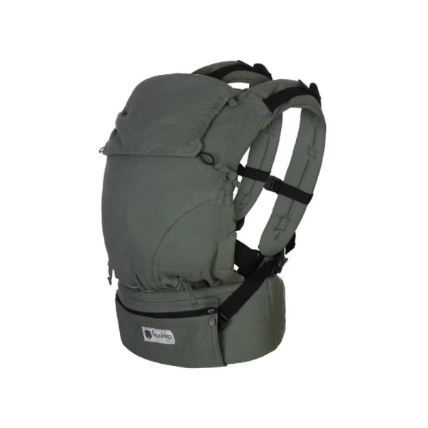Mochila Portabebés Quokkababy E-Carrier Green Diamond