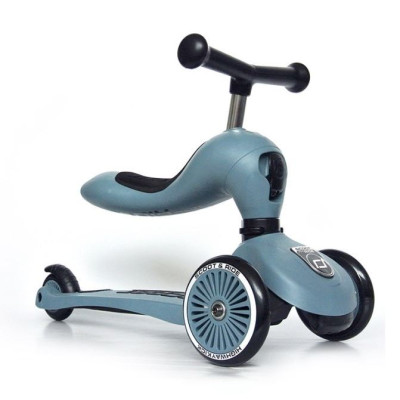 Patinete 2 En 1 Highwaykick One Steel