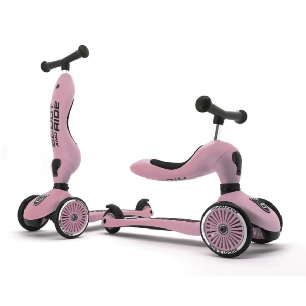 Patinete 2 En 1 Highwaykick One Rose