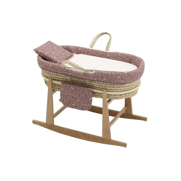 Moisés Bebe Mio Cuco + Patas Alaska Rosa