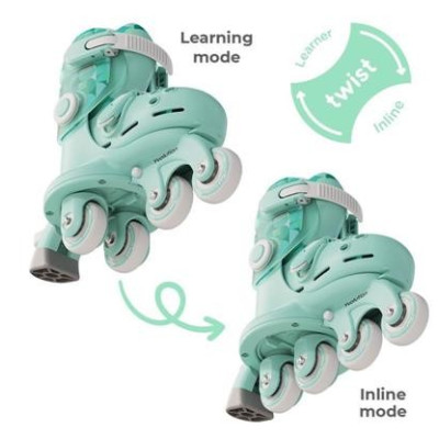 Patines Twista Verde T.30-34 Yvolution