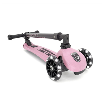 Patinete Highwaykick Three Led Rose
