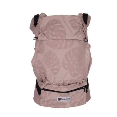 Mochila Portabebés Quokkababy E-Carrier Delicious Pink
