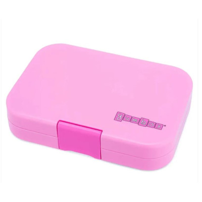 Fiambrera Yumbox Panino 4 secciones - Fifi Pink Paris Je t'aime