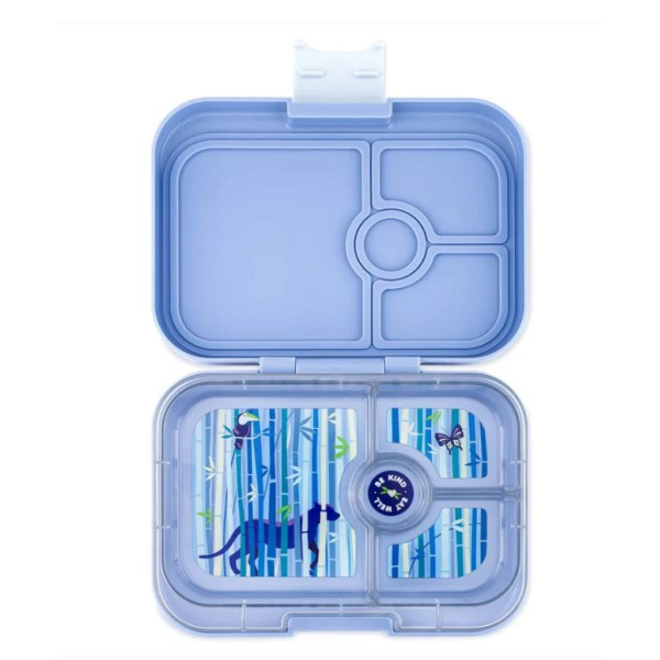 Fiambrera Yumbox Panino 4 secciones - Hazy Blue Panther