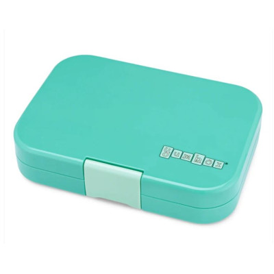 Fiambrera Yumbox Panino 4 secciones - Tropical Aqua Panther