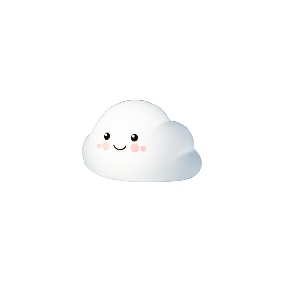 Luz Nocturna de Silicona Nube
