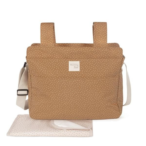Bolsa Canastilla Topitos Poppy Canela