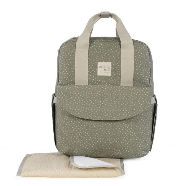 Mochila Topitos Poppy Musgo