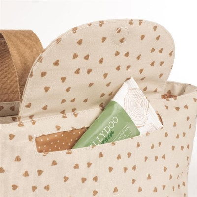 Organizador Corazones Poppy Canela