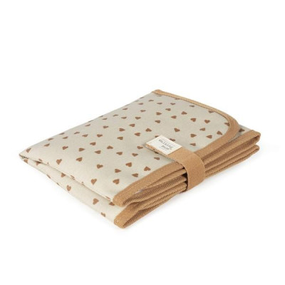 Cambiador Corazones Poppy Canela