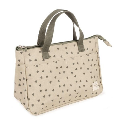 Neceser Corazones Poppy Musgo