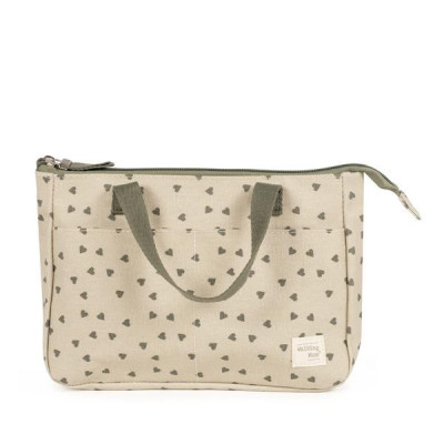 Neceser Corazones Poppy Musgo