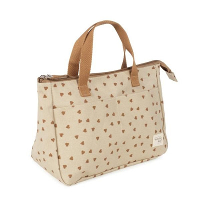 Neceser Corazones Poppy Canela