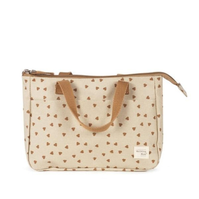 Neceser Corazones Poppy Canela