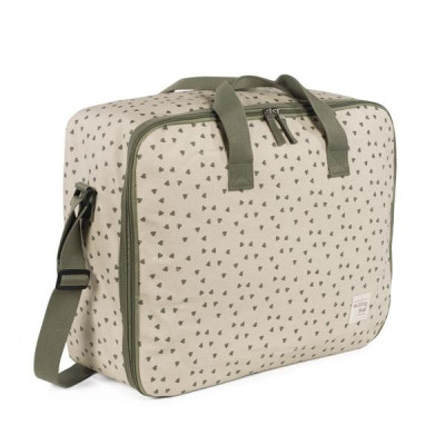 Maleta Corazones Poppy Musgo