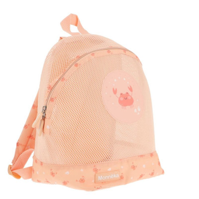 Mochila Infantil Antiarena Crab Coral