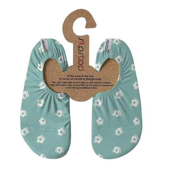 Slip Stop Mint Flowers