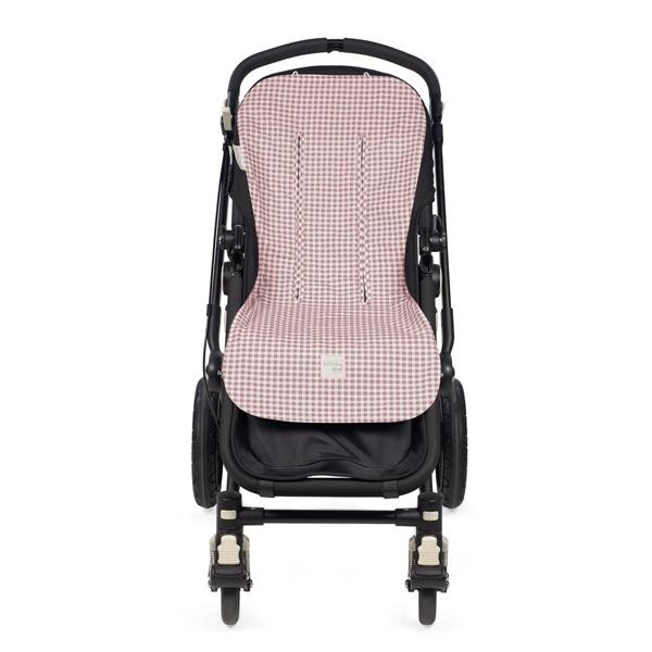 Colchoneta I Love Vichy Rosa