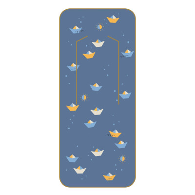 Colchoneta Capri Paper Boat